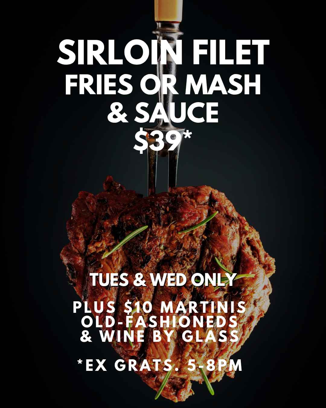 Steak Special at Union