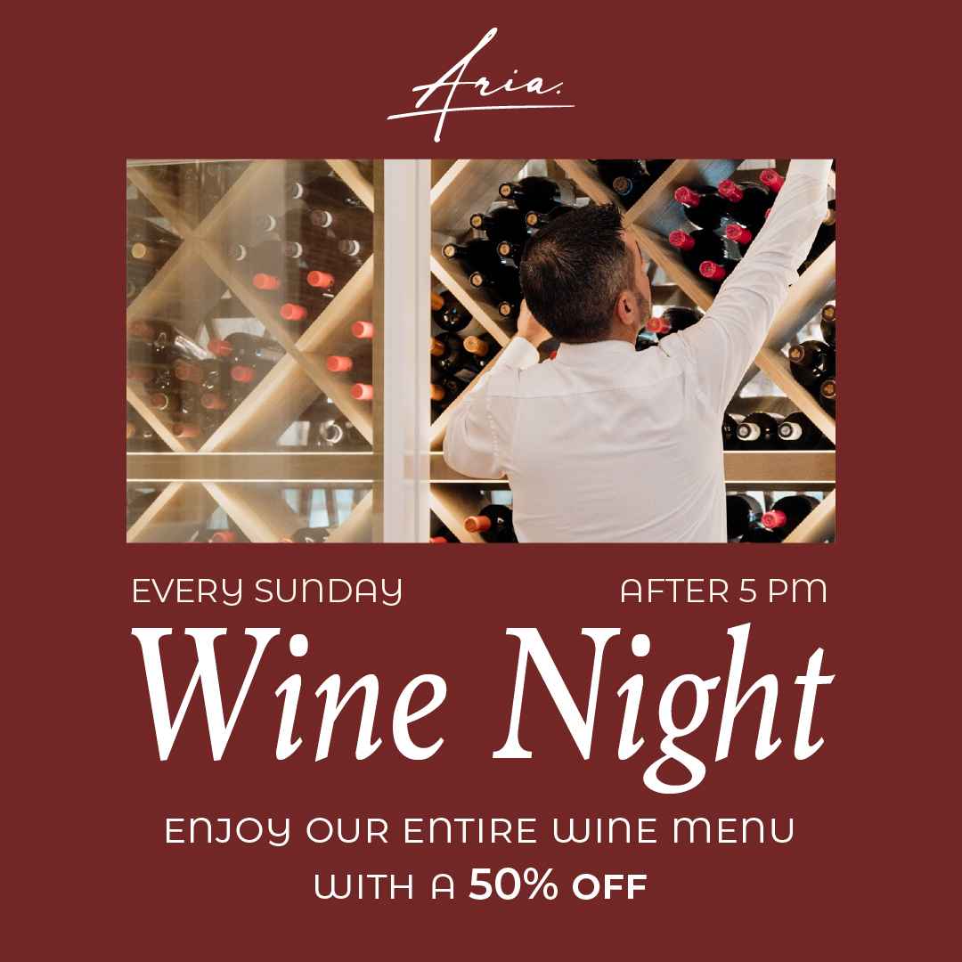 Wine Night at Aria