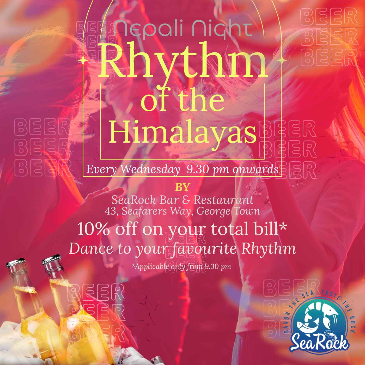 10% off Total Bill for Nepali Night
