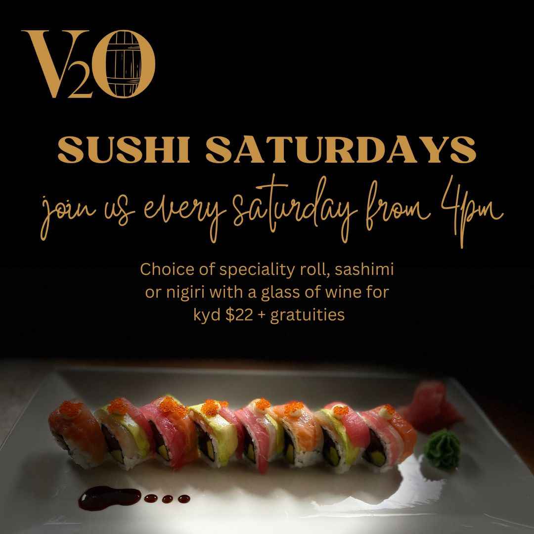 Sushi Saturdays at V2O