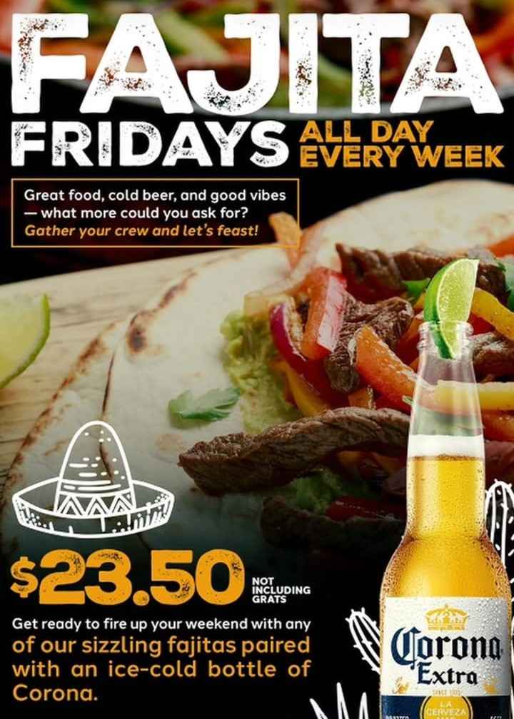 Fajita Fridays at Taco Cantina