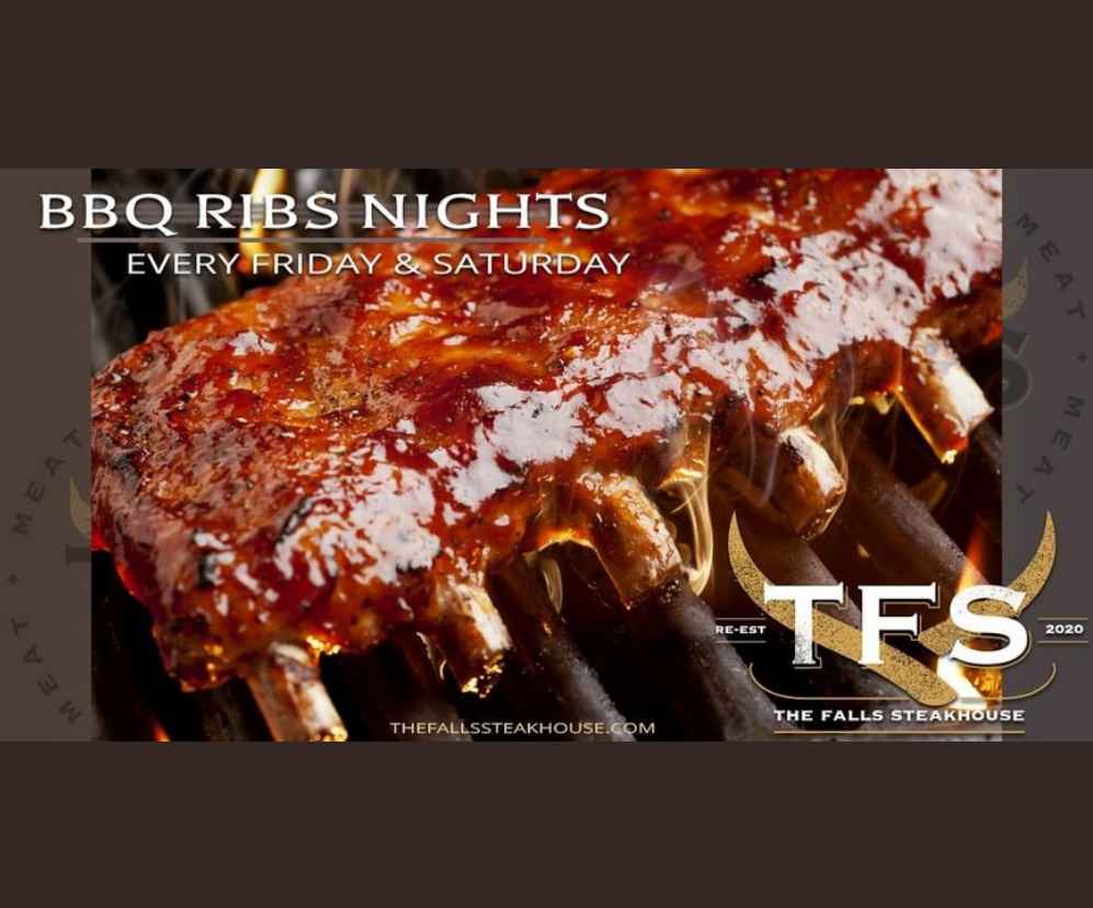 BBQ Ribs Night, The Falls Steakhouse