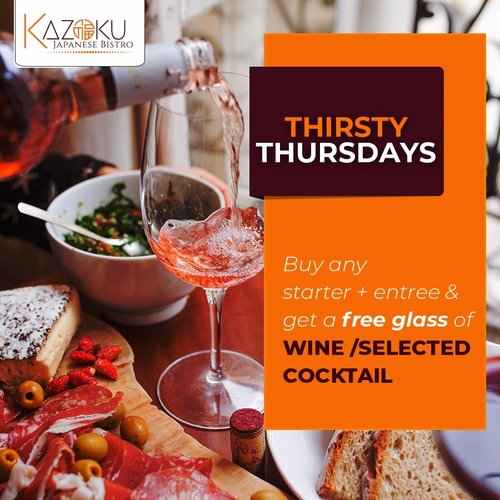Thirsty Thursdays at Kazoku