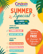 Summer Special at Cimboco