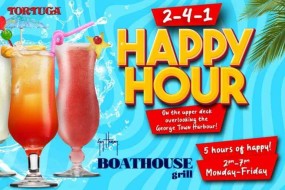 Happy Hour at Boathouse Grill