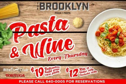 Pasta & Wine Night at Brooklyn
