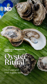 Oyster Ritual at Next Door