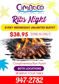 Ribs Night at Cimboco