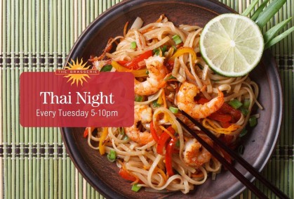 Thai Night at The Brasserie