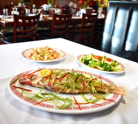  China Village Snapper Fish Dish 