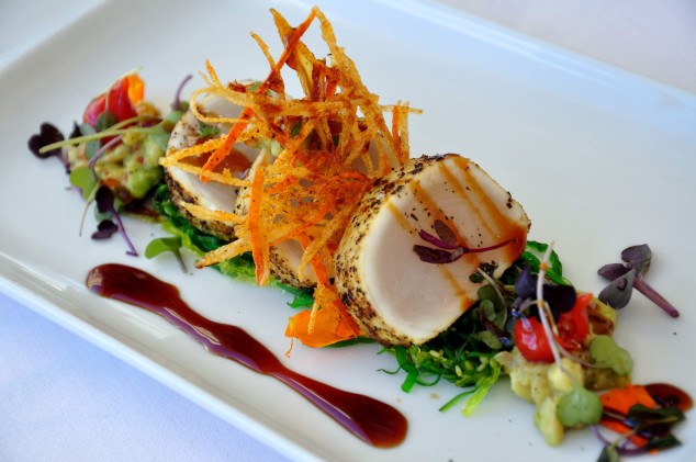 Grand Old House Seared Wahoo Dish