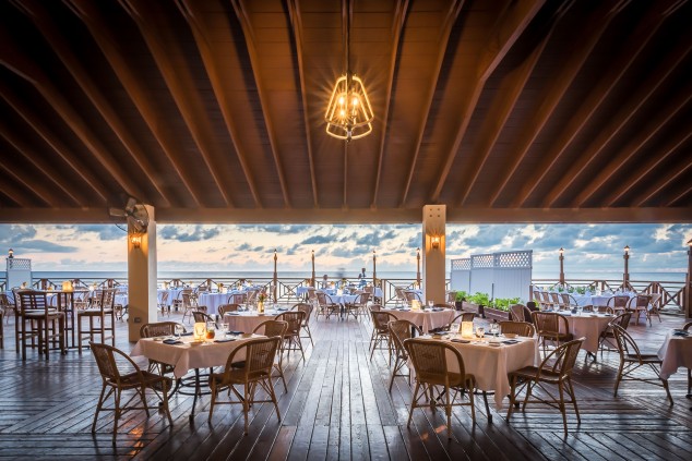 Grand Old House Outside Deck