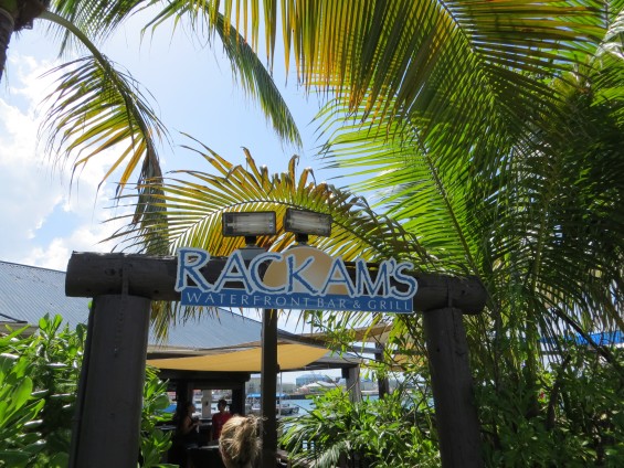 Rackams Cayman Entrance Sign