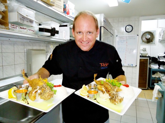Tukka Chef Ron Hargrave Lionfish Tukka