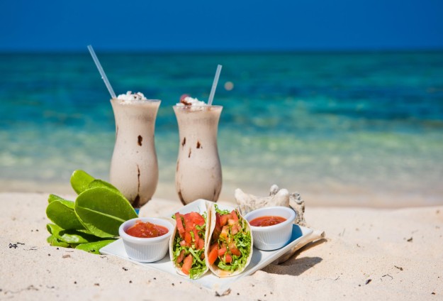 Tides Restaurant Milkshakes and Tacos on the Beach