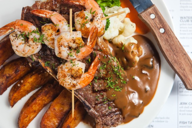  Waterfront Shrimp Skewers 