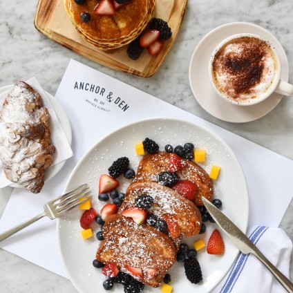  French Toast coffee and pastry Anchor and Den 