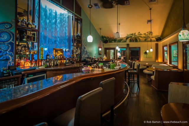  Inside the Bubble Bar at Cracked Conch 